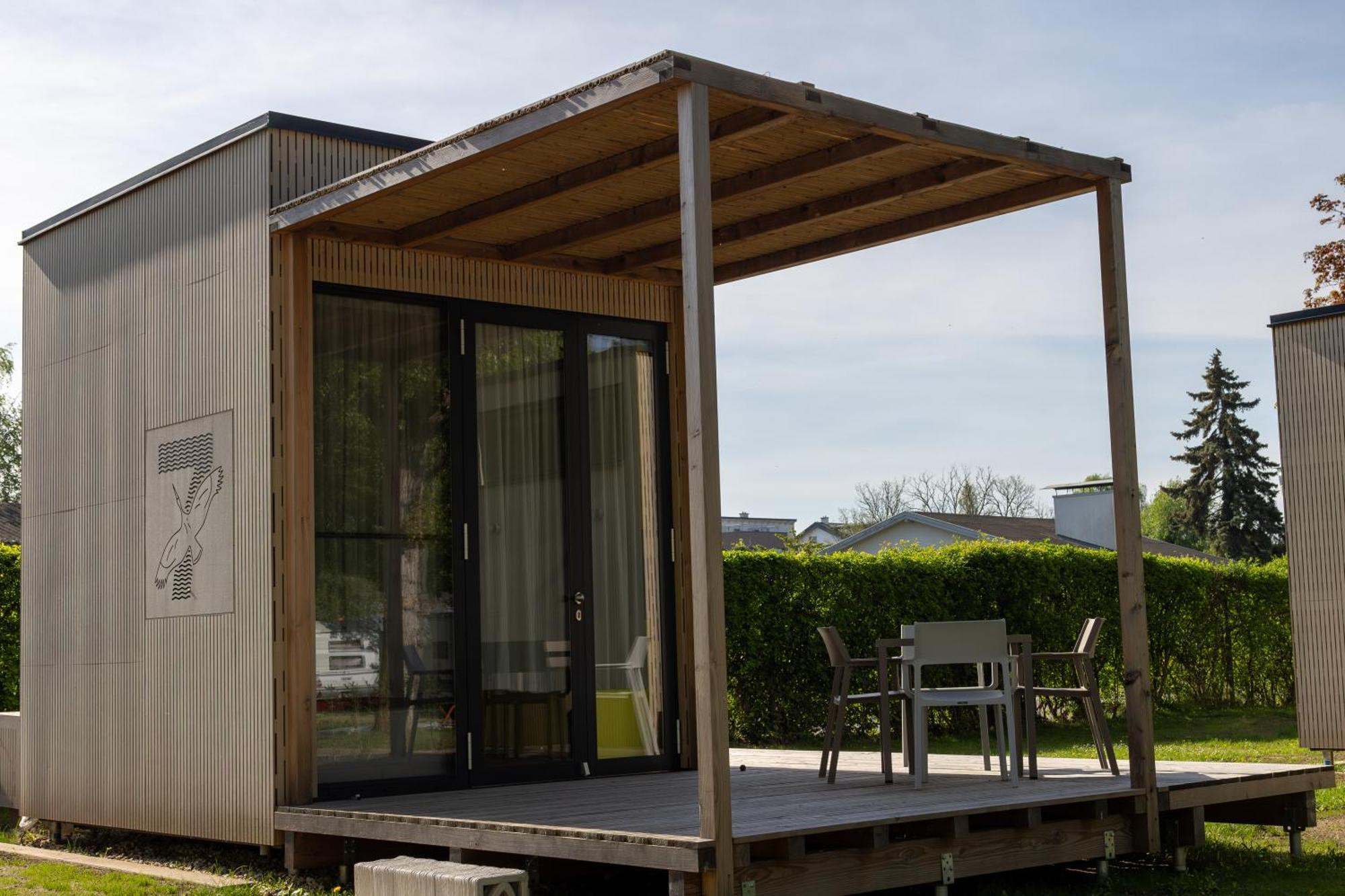 Mobile Homes Direkt Am Strand Des Neusiedler Sees Podersdorf am See Eksteriør bilde